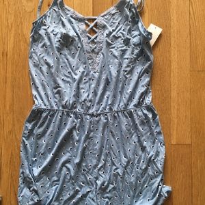 Alfani Intimates Short PJ Romper NWT Size S